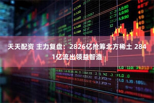 天天配资 主力复盘：2826亿抢筹北方稀土 2841亿流出领益智造
