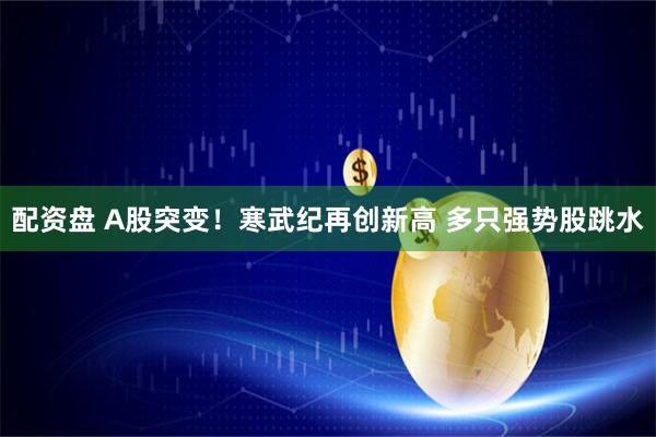 配资盘 A股突变！寒武纪再创新高 多只强势股跳水